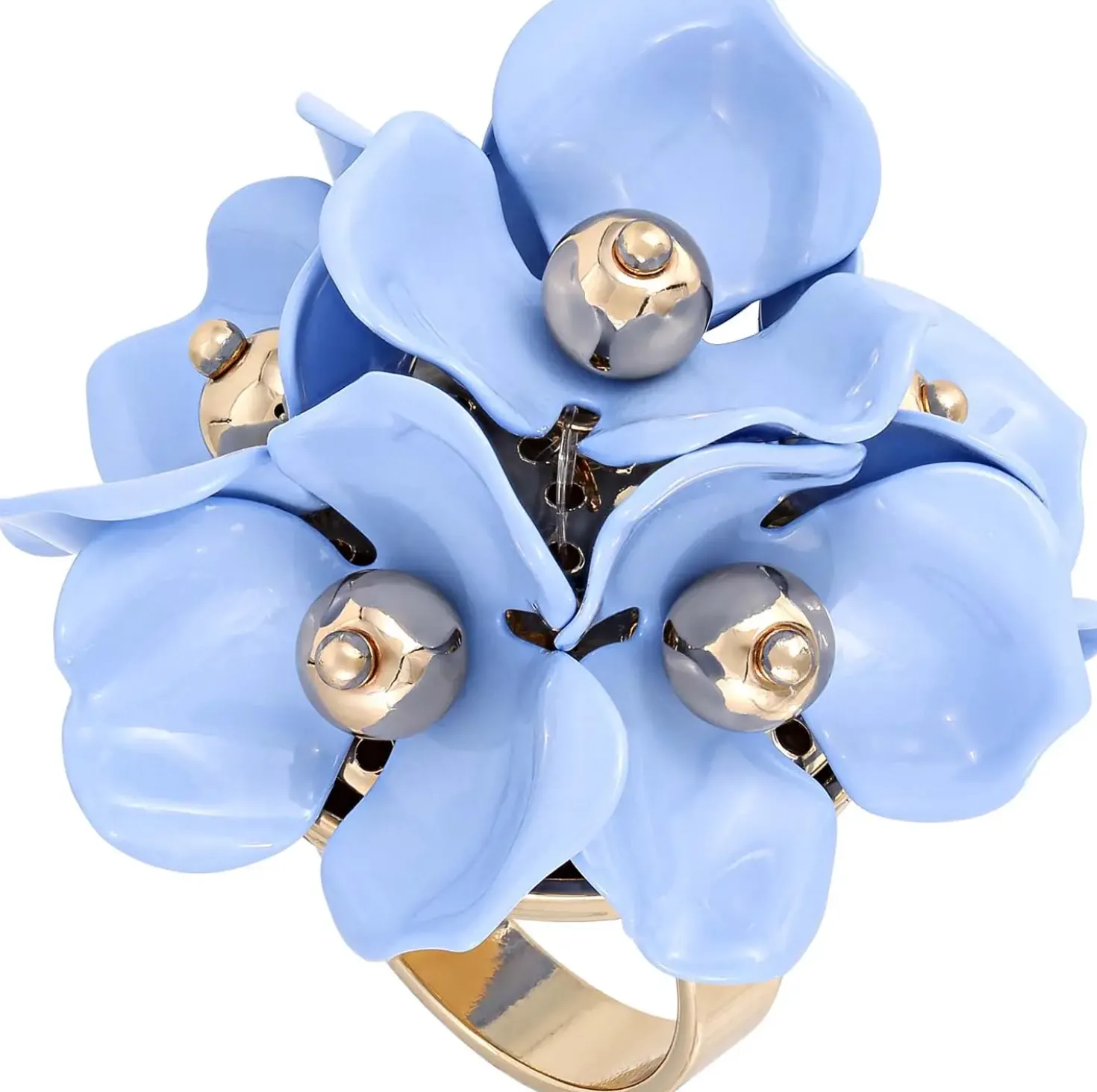 Anello - Blue Bouquet