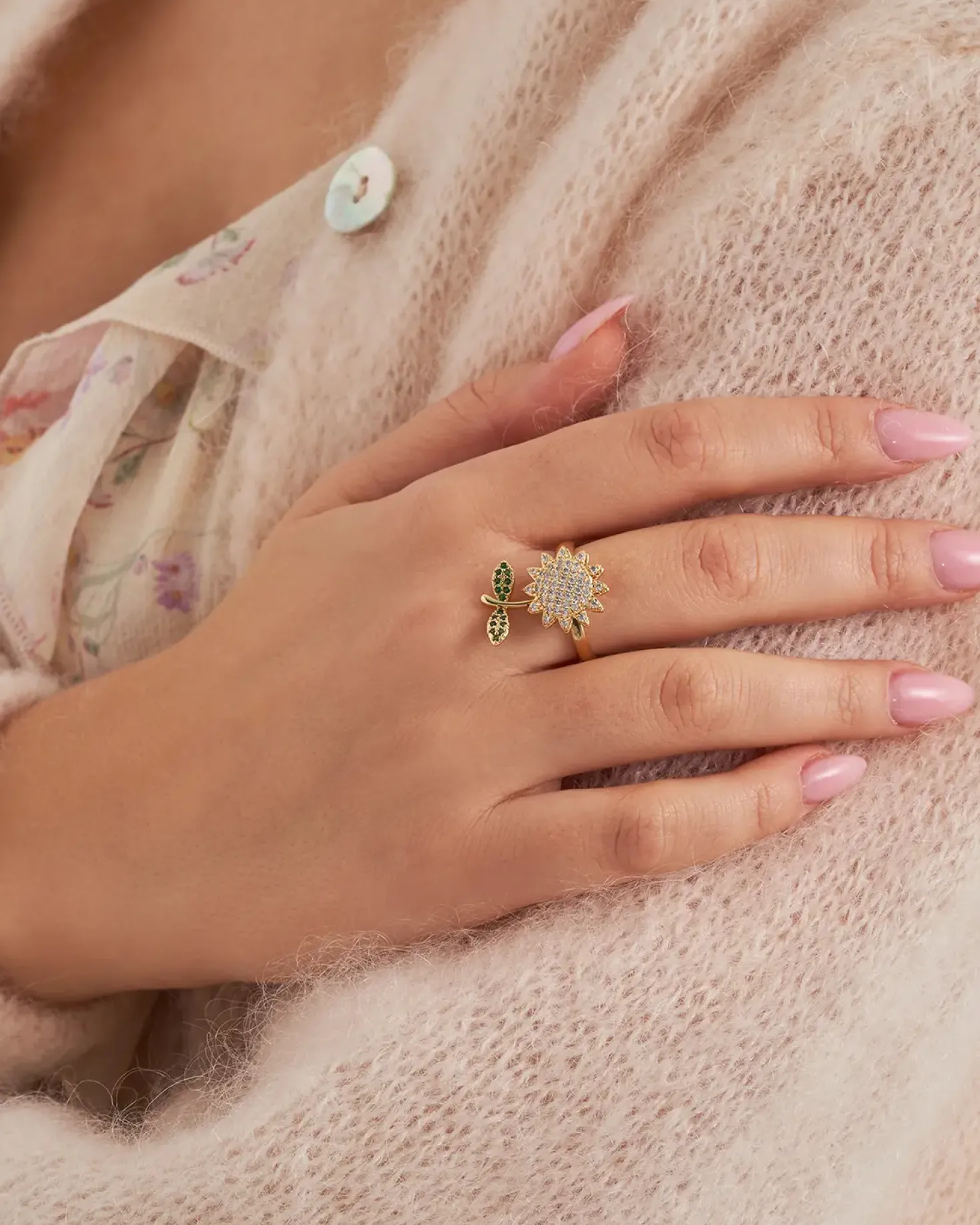 Anello - Dazzling Sunflower