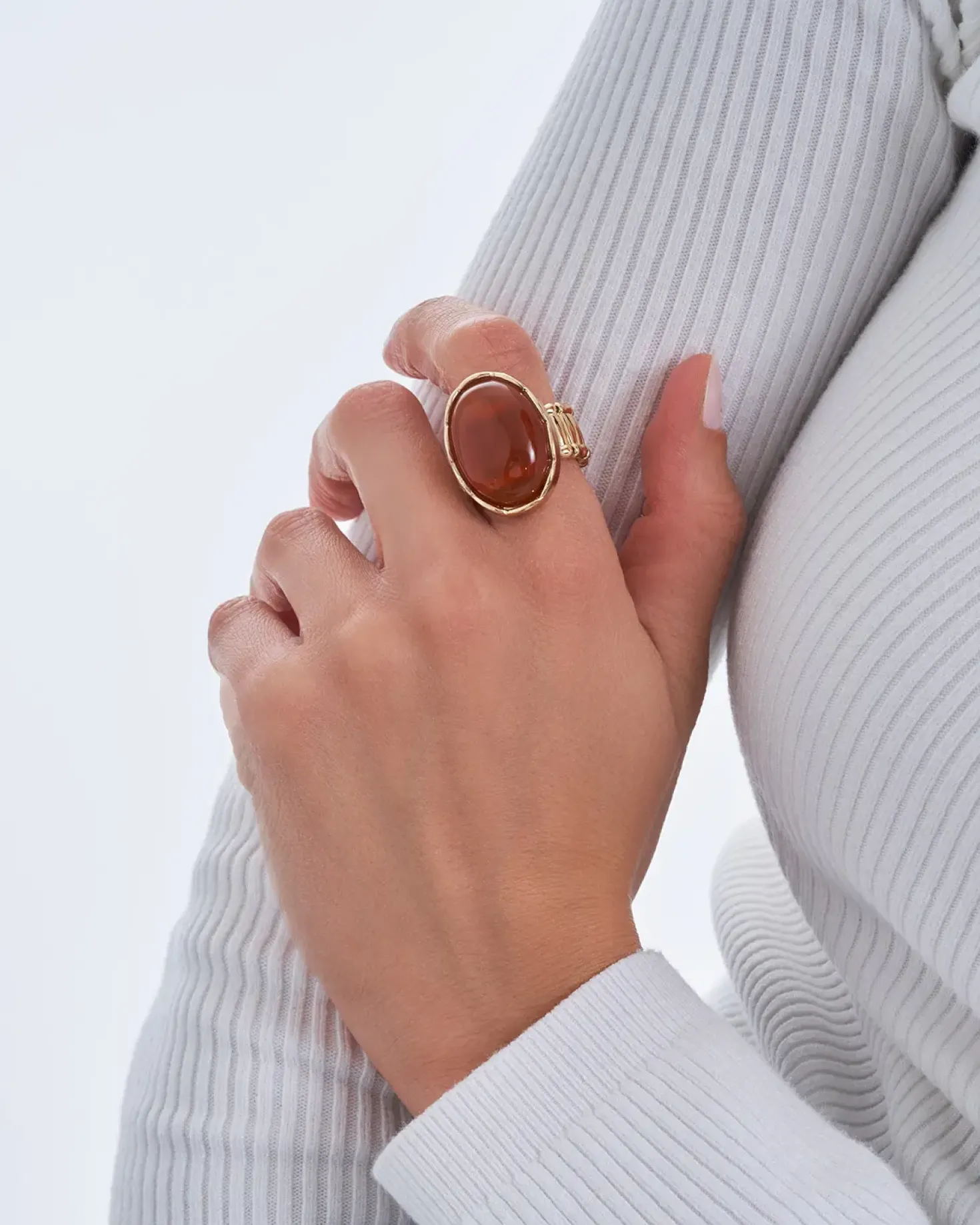 Anello - Orange Oval