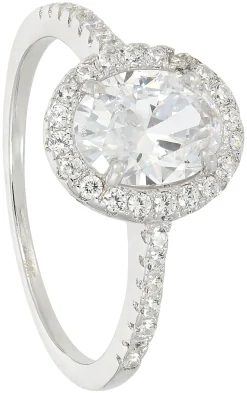 Anello - Oval Cubic Zirconia