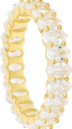 Anello - Oval Zirkonia