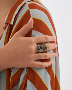 Anello - Red Pattern