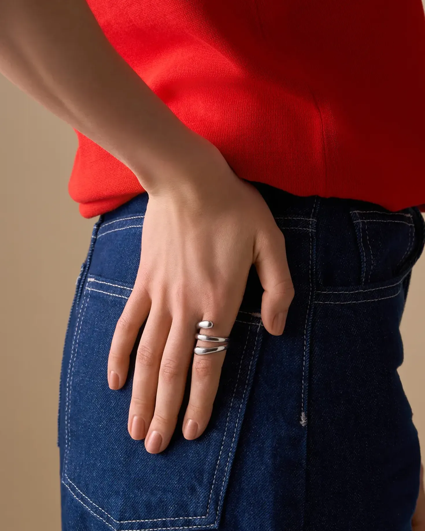 Anello - Twisted Silver