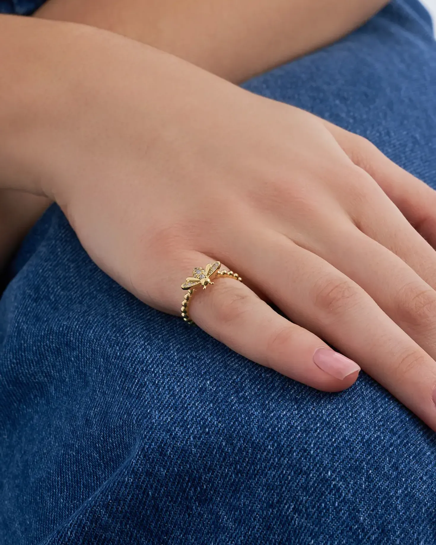 Anello - Zirconia Wings