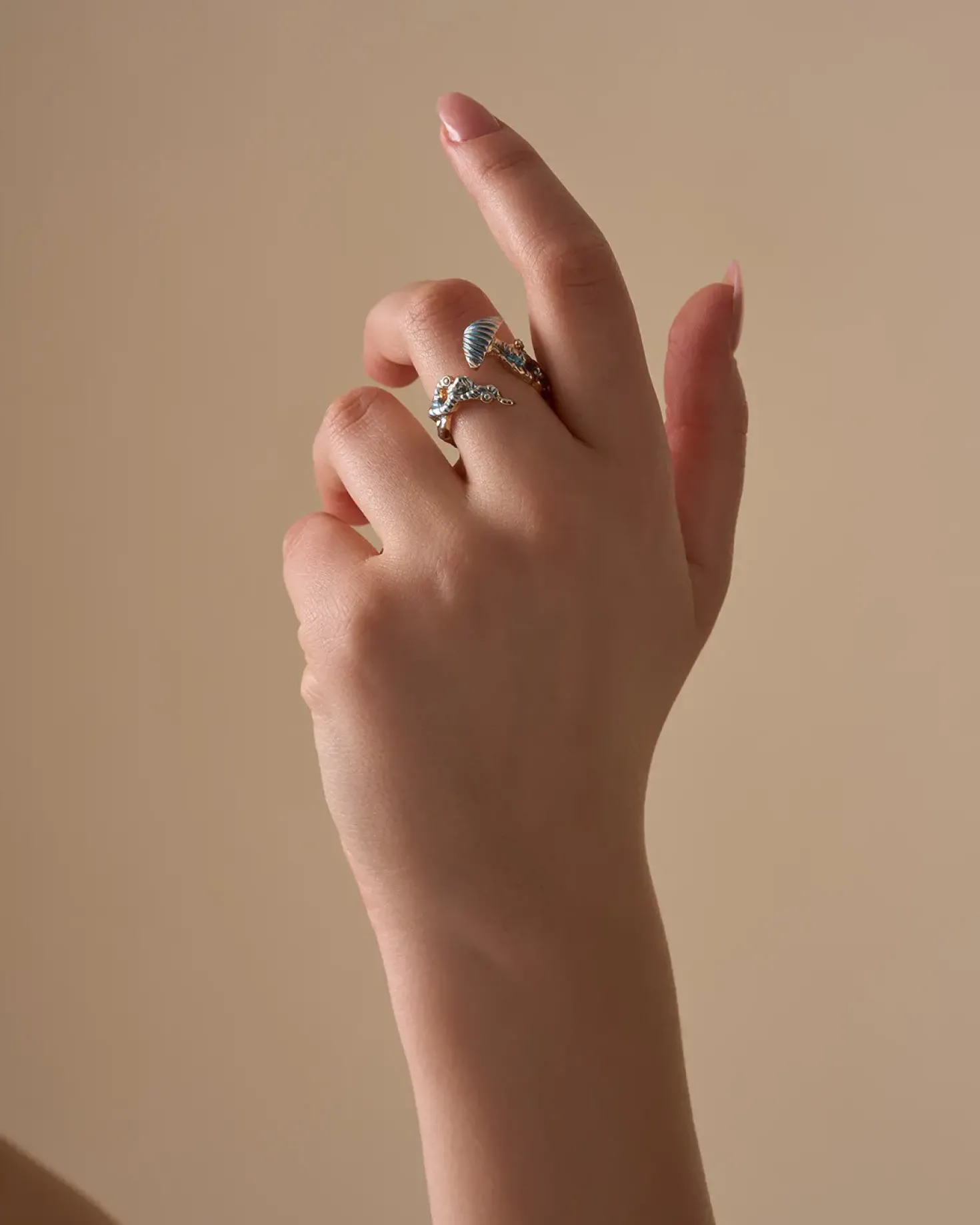 Anello da piede - Golden Hug