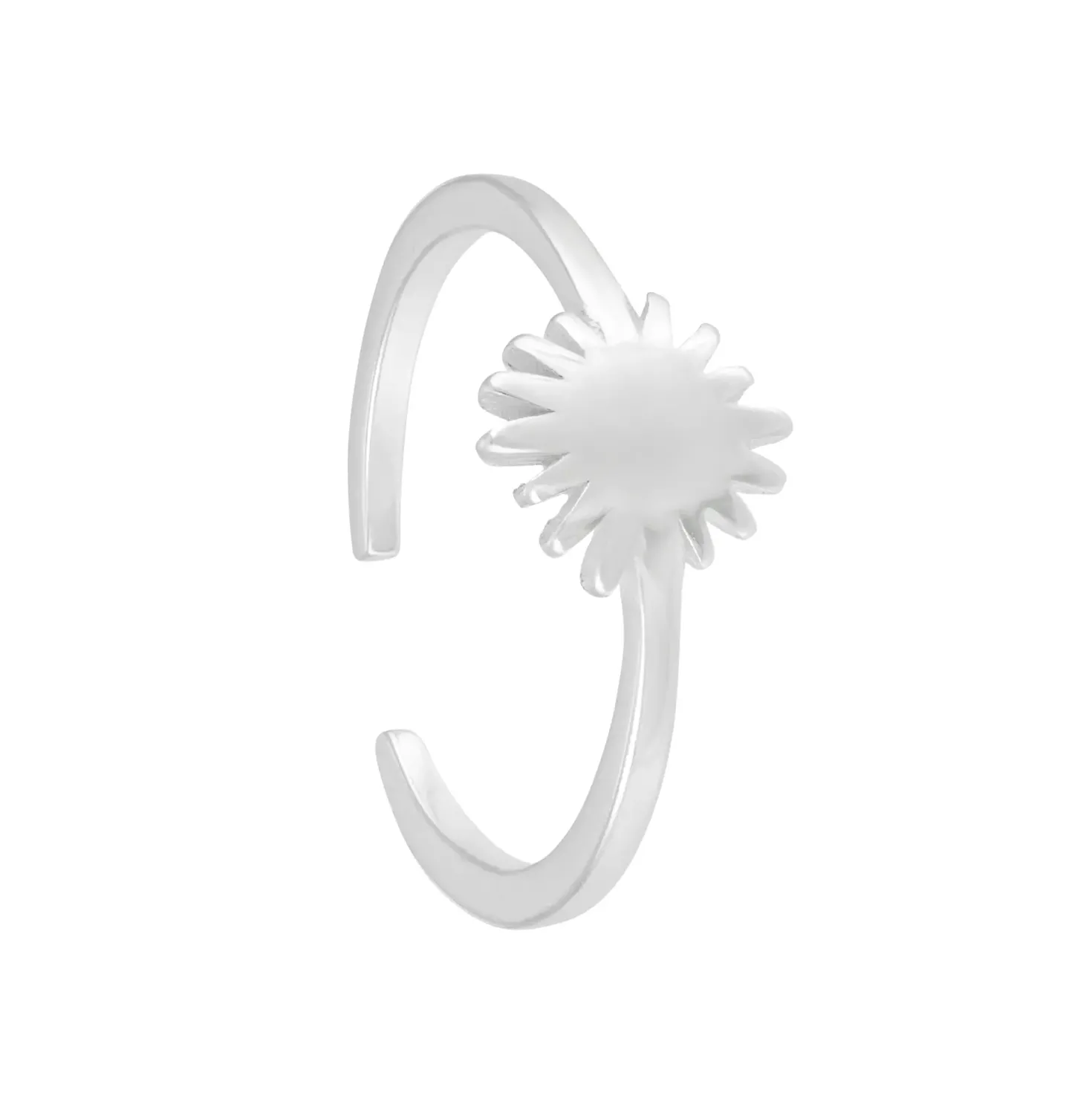 Anello da piede - Silver Flower