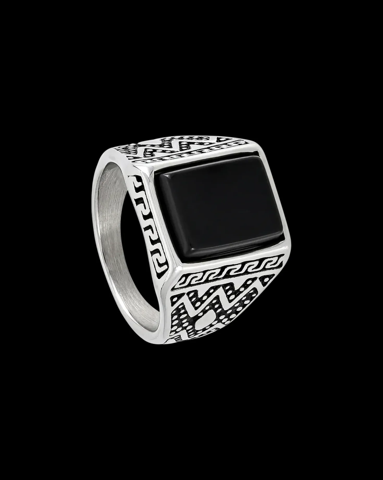 Anello da uomo - Black Shine