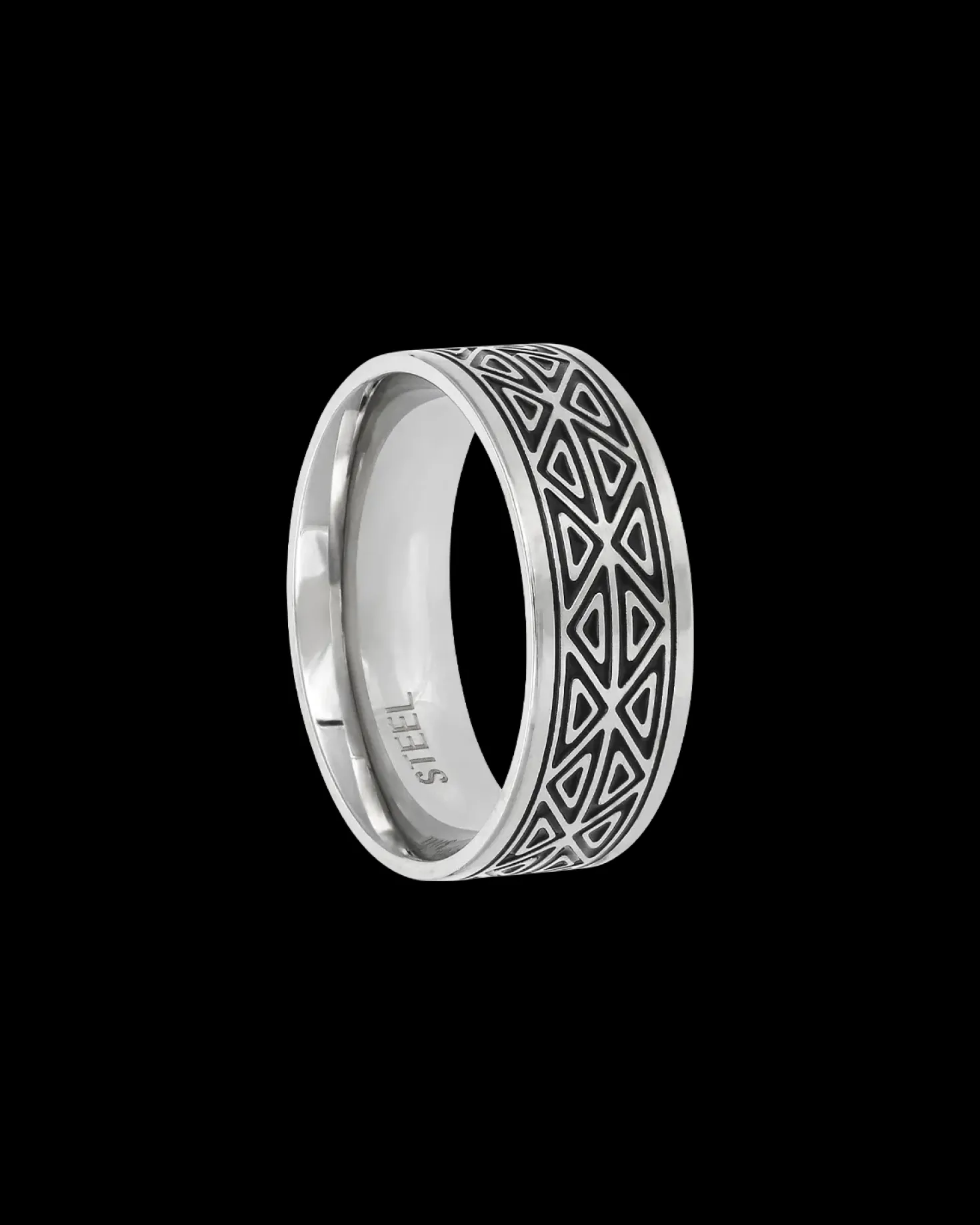 Anello da uomo - Casual Silver
