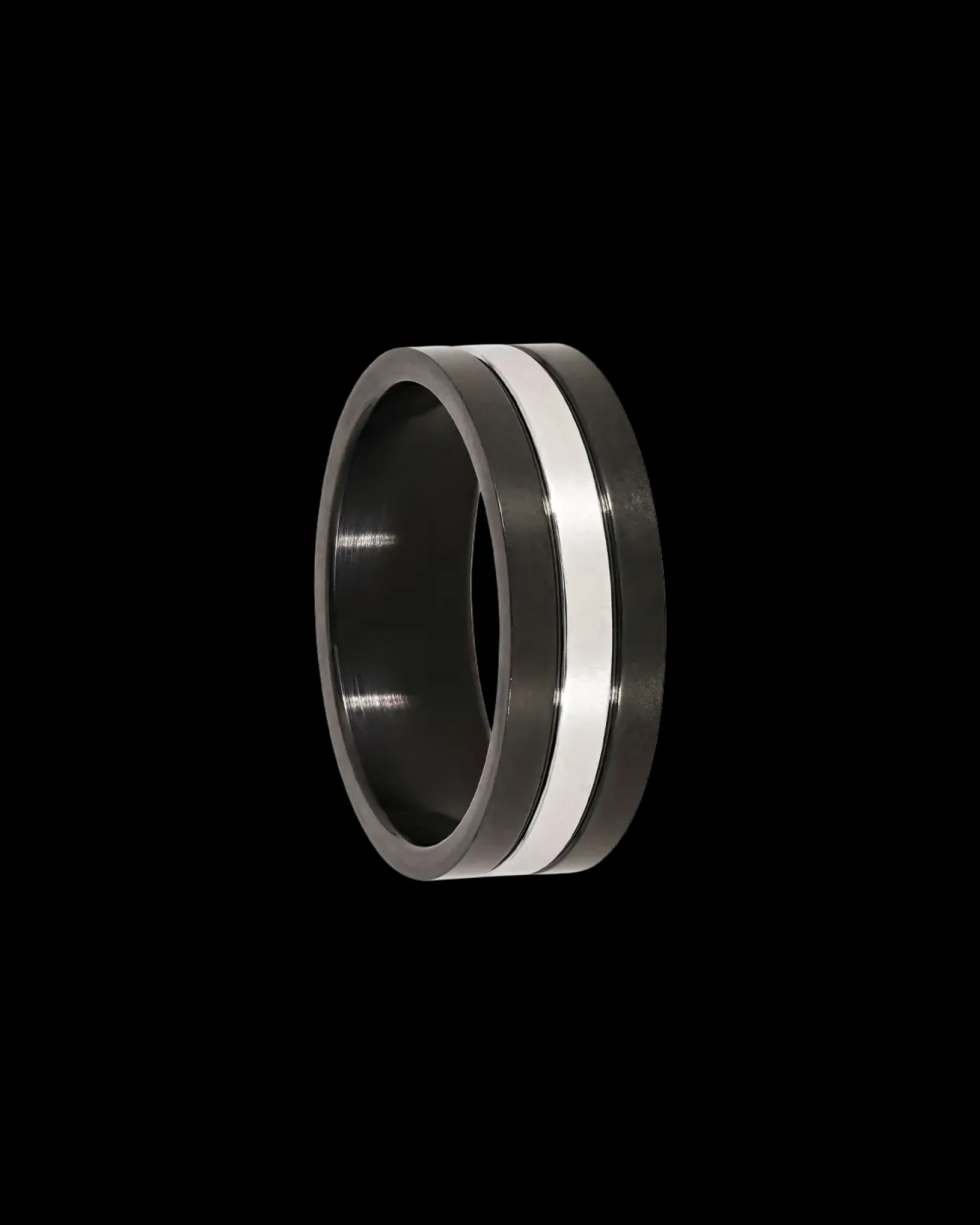 Anello da uomo - Shiny Black