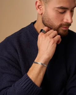 Anello da uomo - Steel Enamel