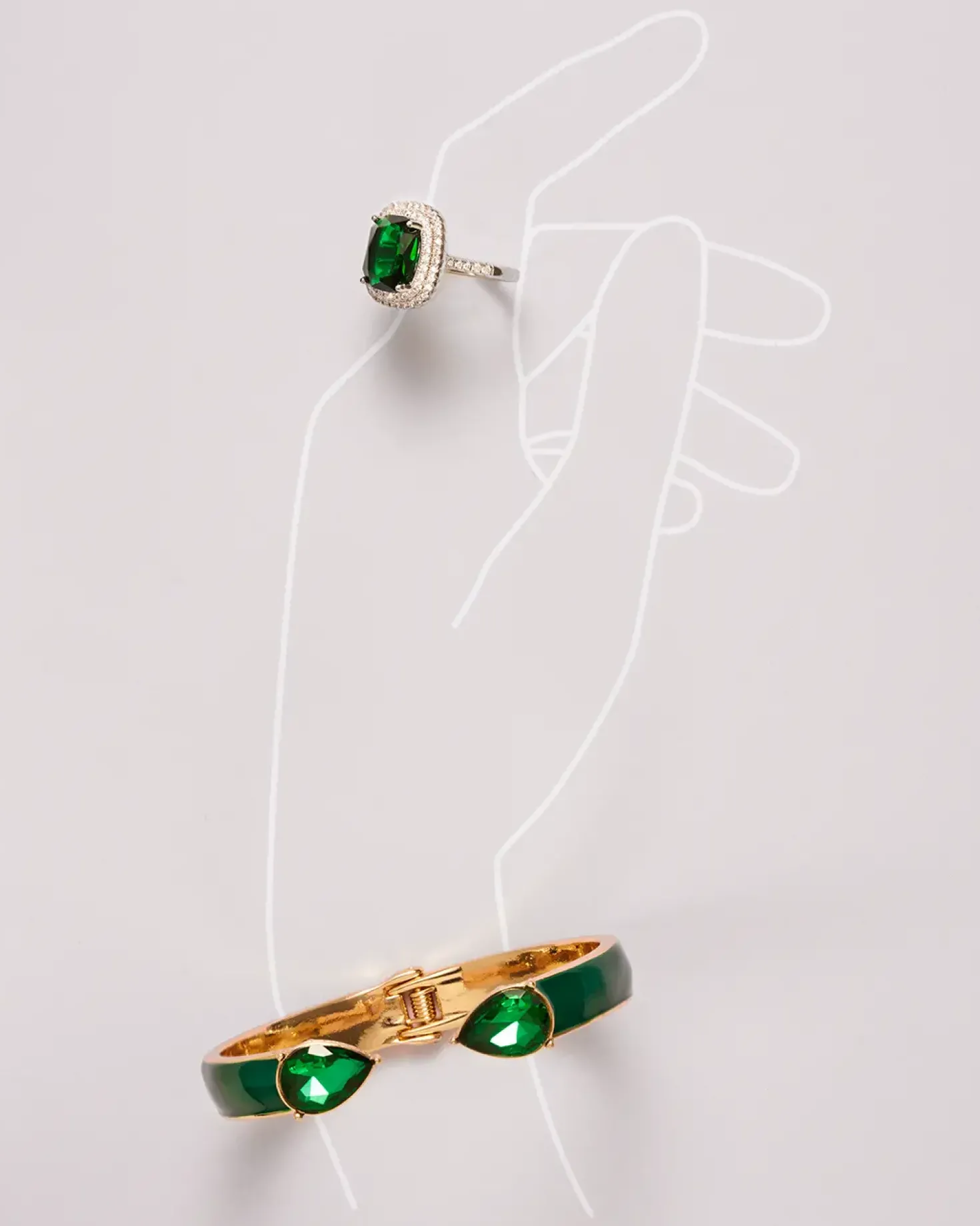 Bracciale - Emerald Gleam