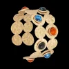 Bracciale - Hammered Circles