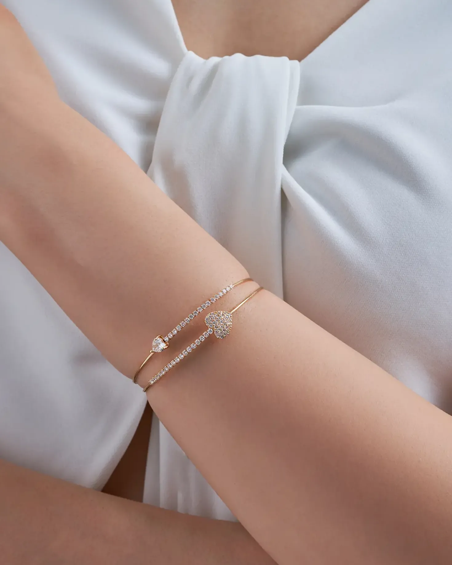 Bracciale - Heart Rows