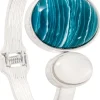Bracciale - Oval Amazonite
