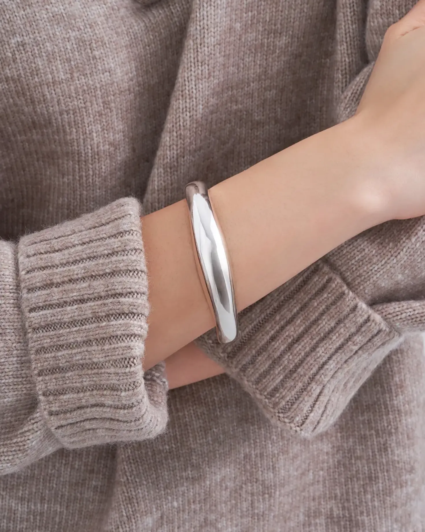 Bracciale - Silver Hinge
