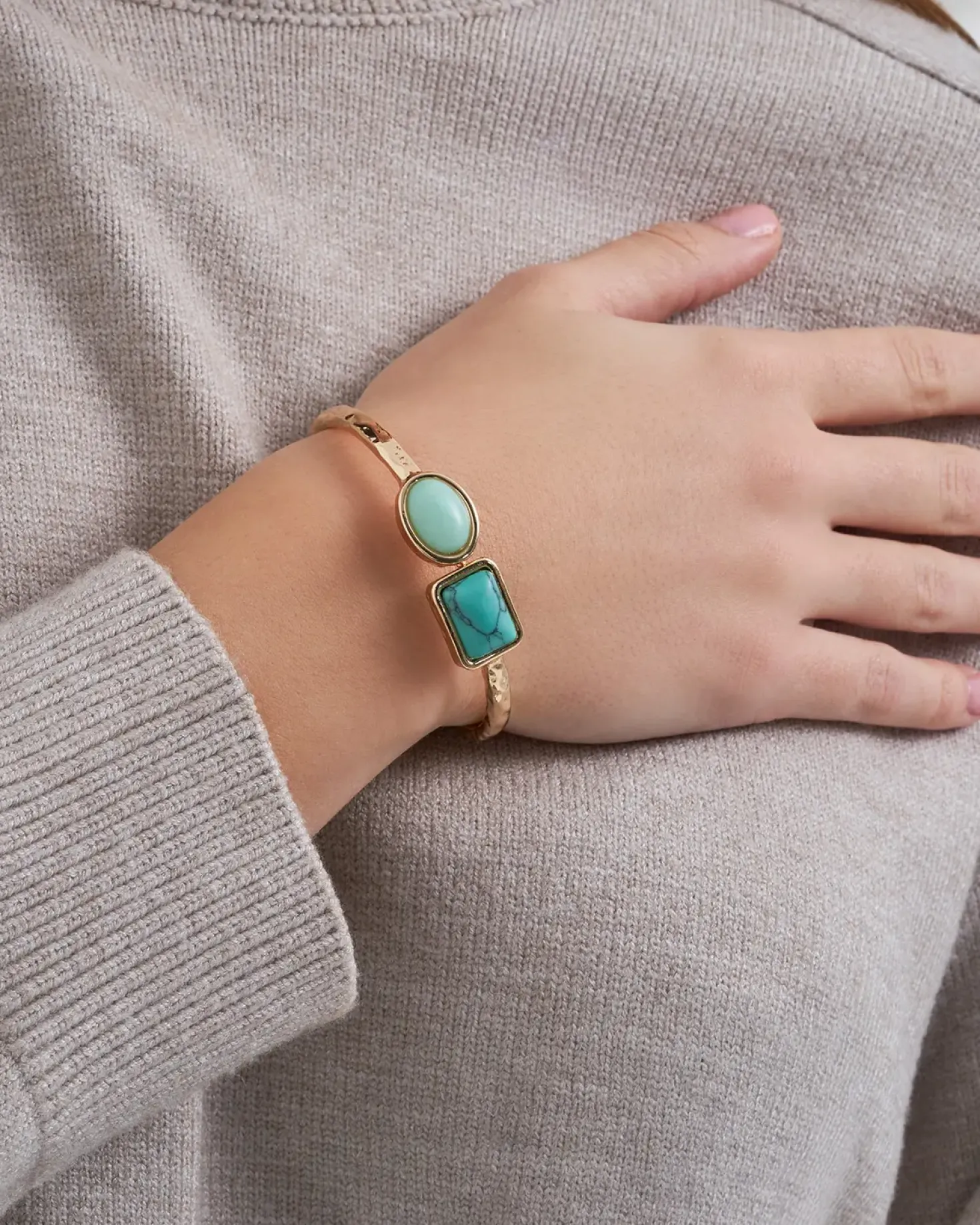 Bracciale - Square Amazonite