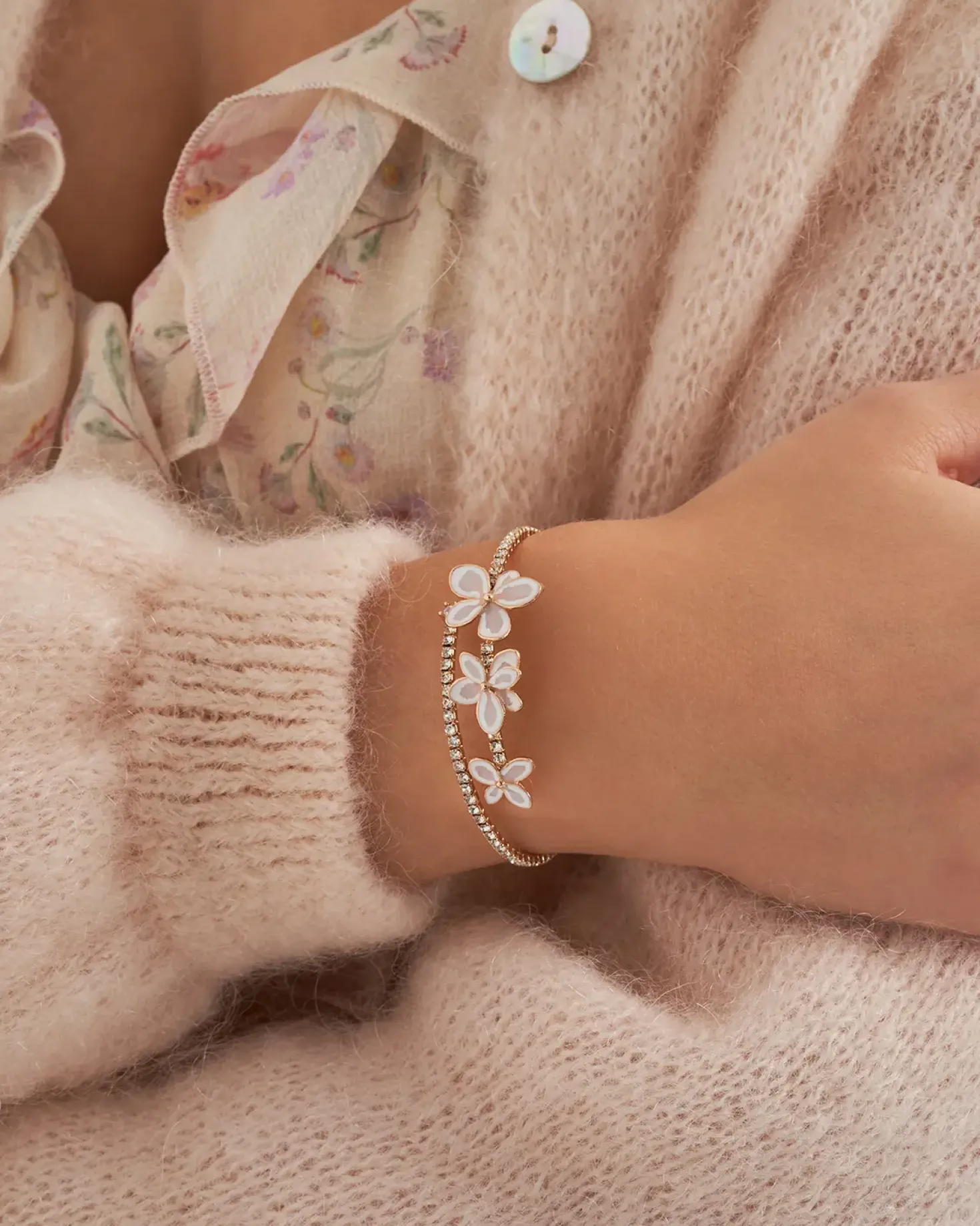 Bracciale - Three Flowers