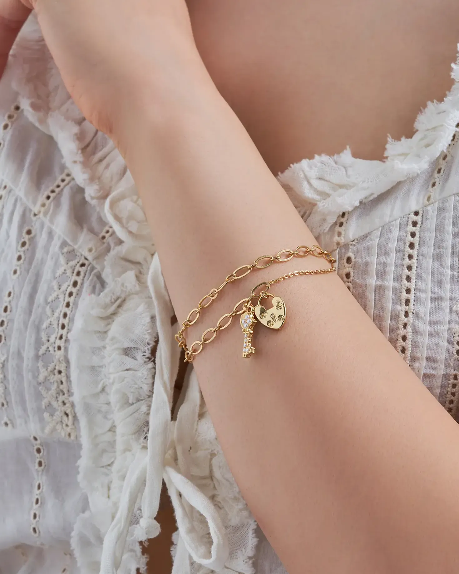 Braccialetto - Heart Lock