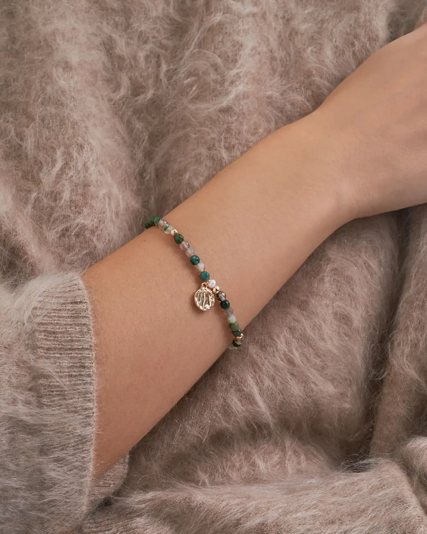 Braccialetto - Agate Pearls