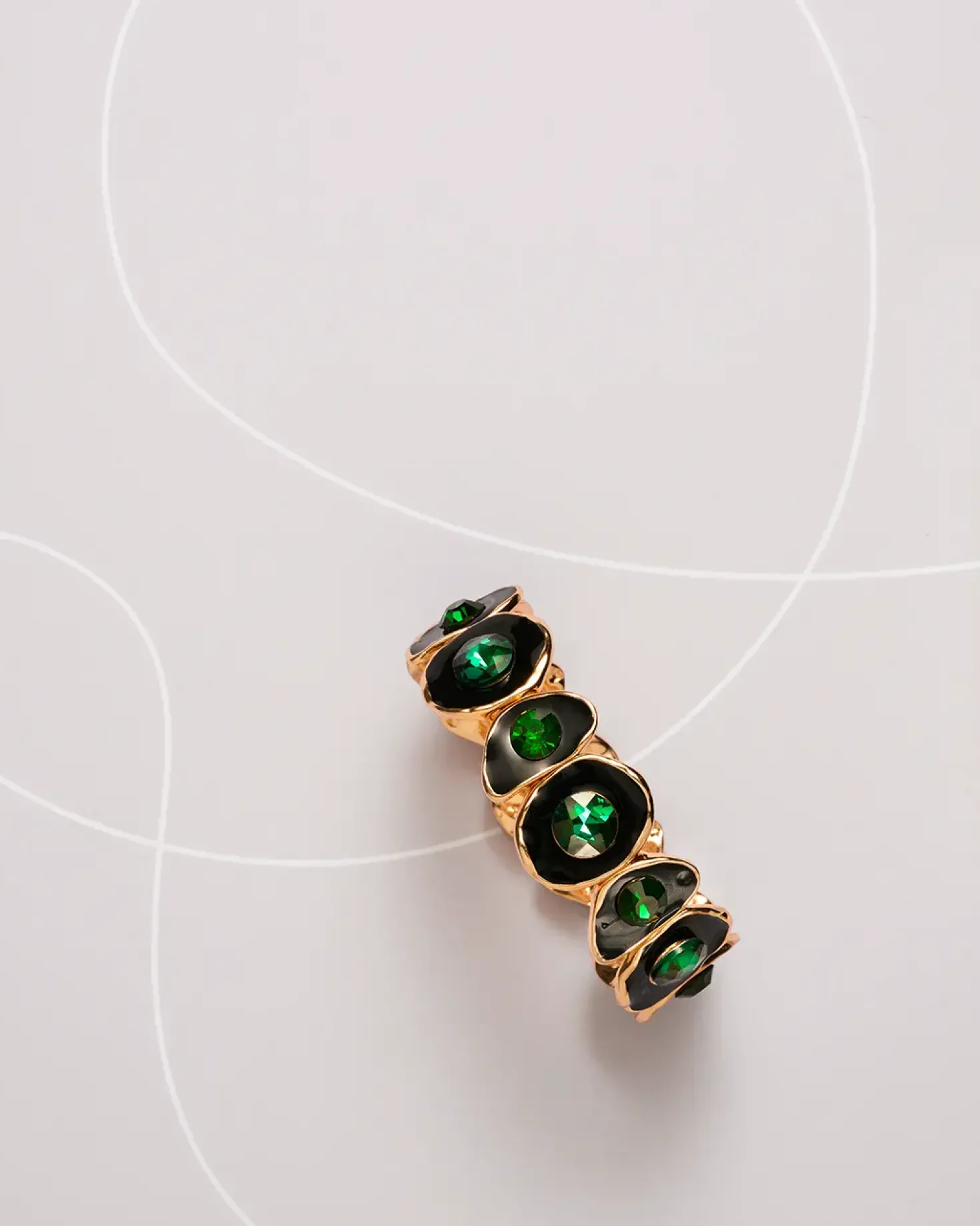 Braccialetto - Asymmetrical Emerald