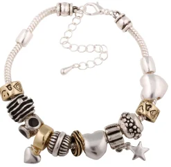 Braccialetto - Beads Silver/Gold
