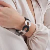 Braccialetto - Black & Silver