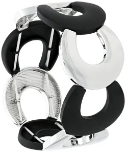 Braccialetto - Black & Silver