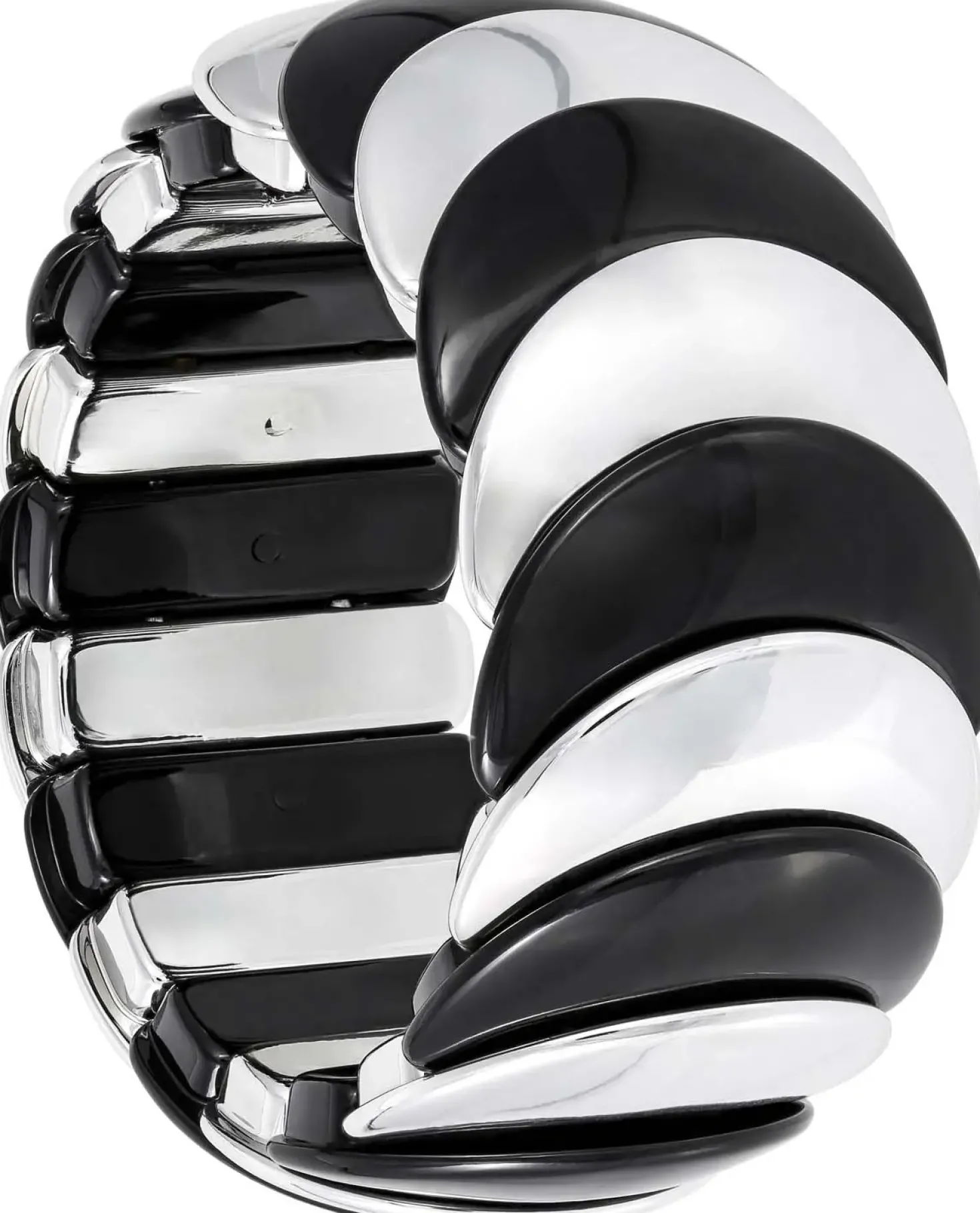 Braccialetto - Black Chrome