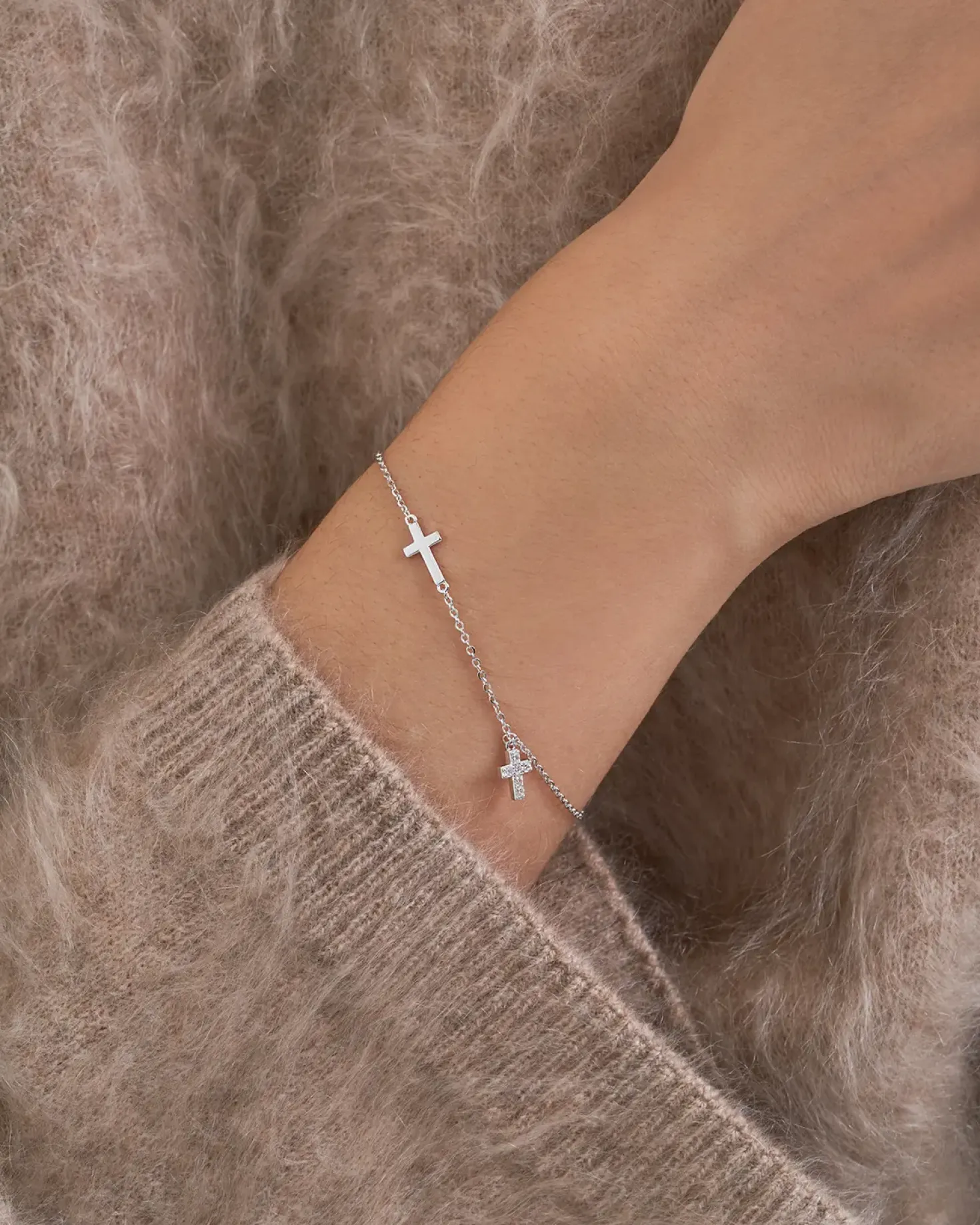 Braccialetto - Elegant Cross
