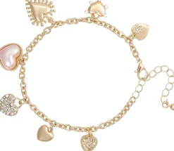 Braccialetto - Golden Hearts