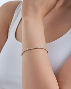 Braccialetto - Golden Zirconia