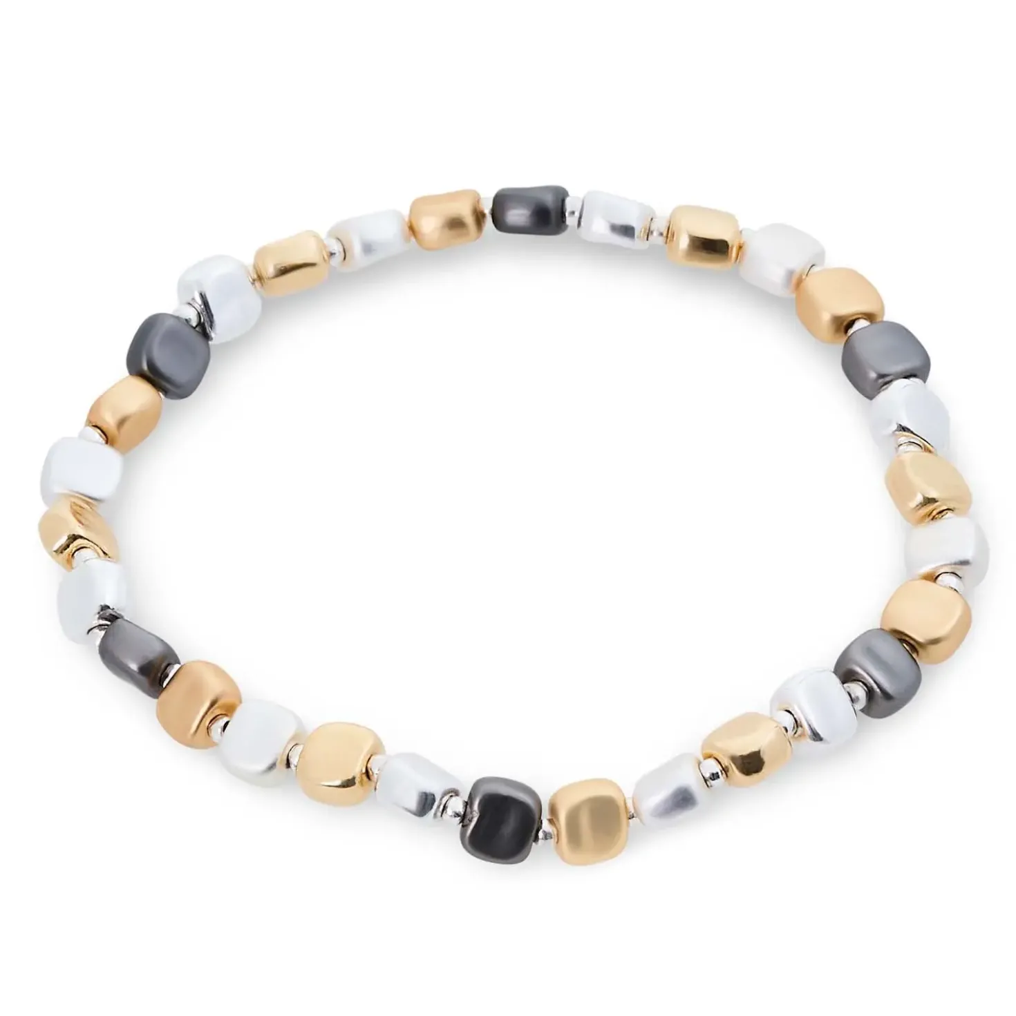 Braccialetto - Metallic Blocks