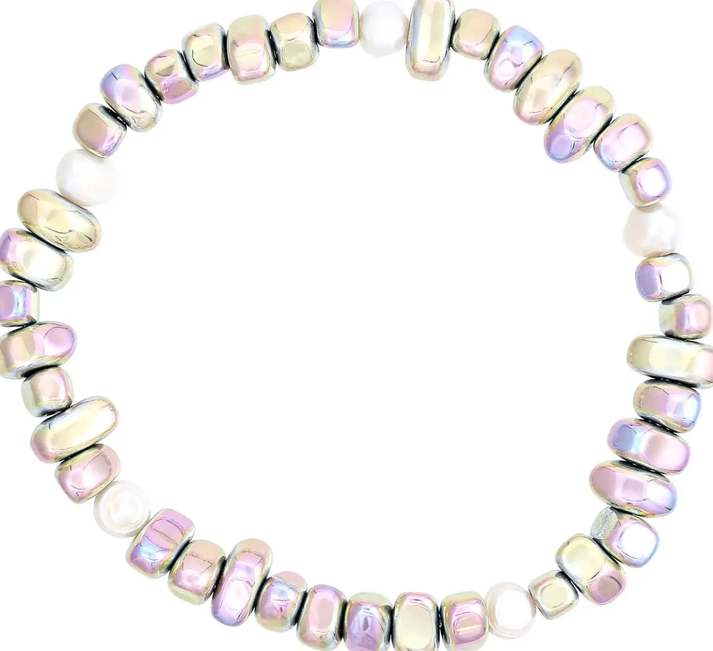 Braccialetto - Rainbow Hematite