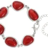 Braccialetto - Red Cat Eye