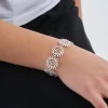 Braccialetto - Silver Swirls