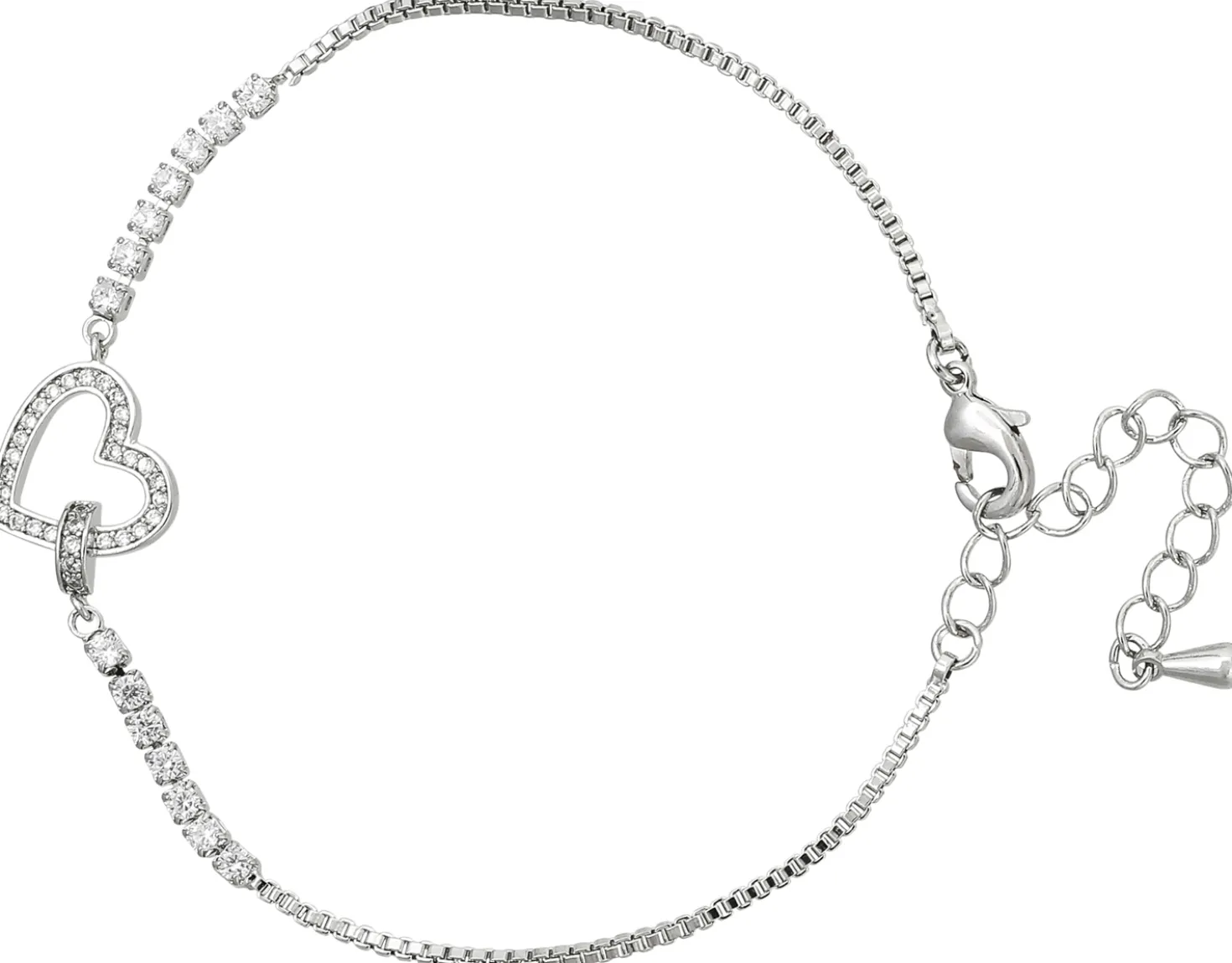 Braccialetto con ciondolo - Beautiful Heart