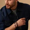 Braccialetto da uomo - Black Cross