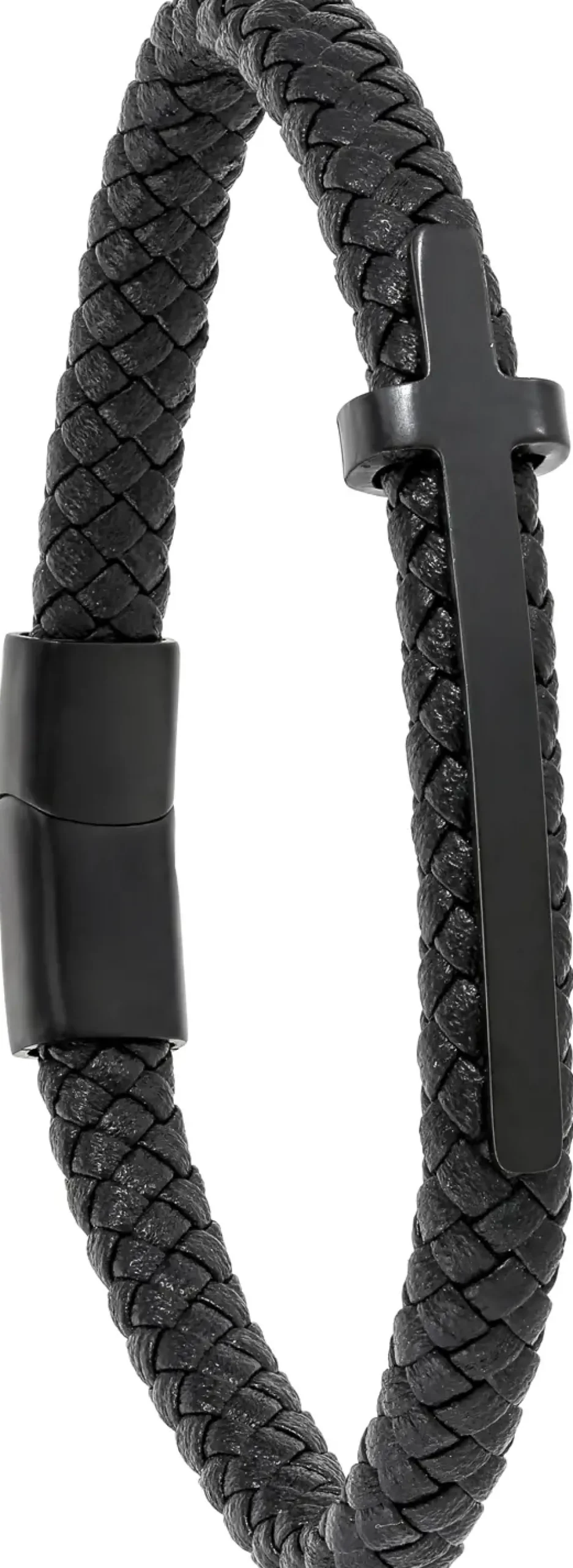 Braccialetto da uomo - Black Mesh