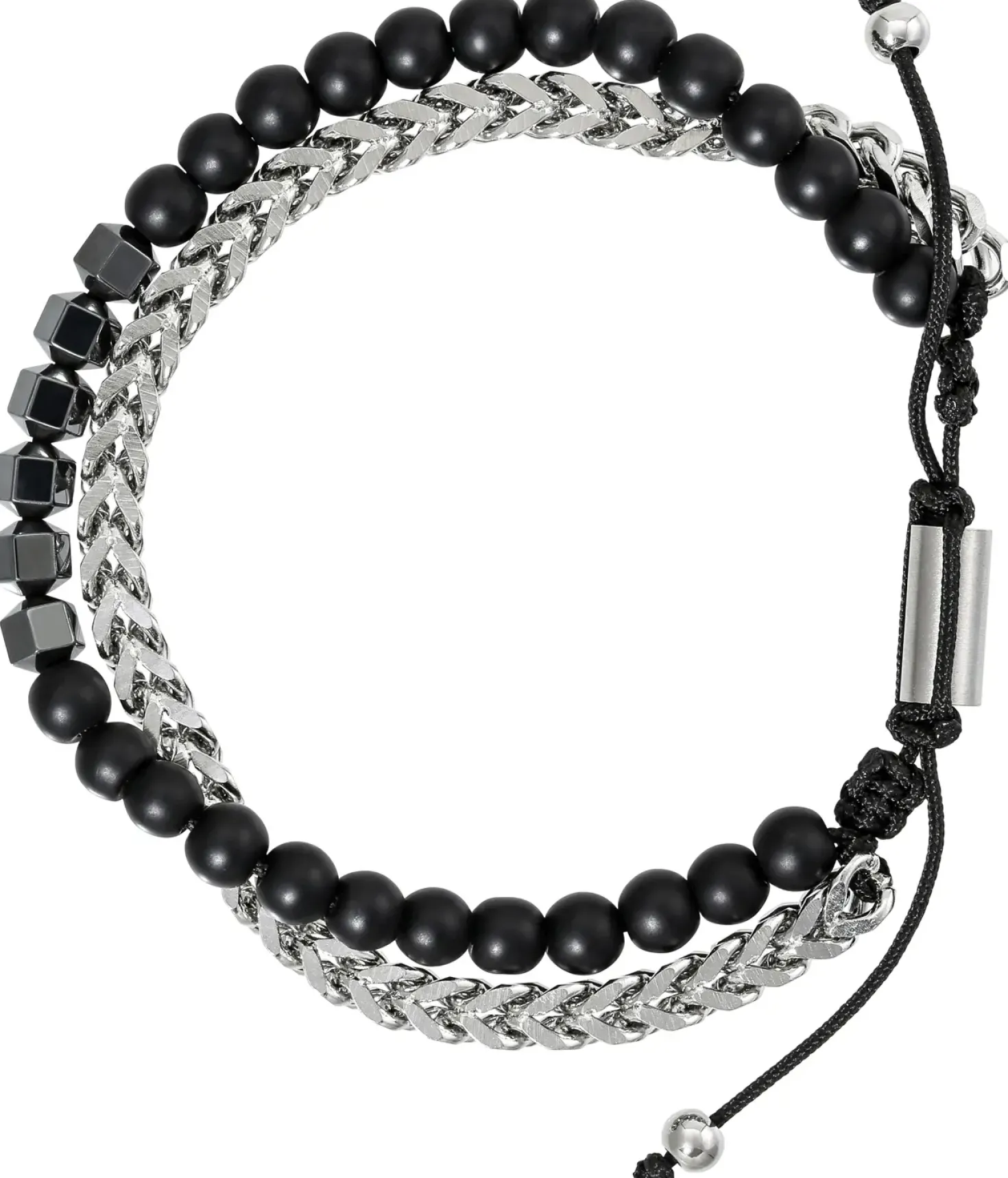 Braccialetto da uomo - Black Haematite