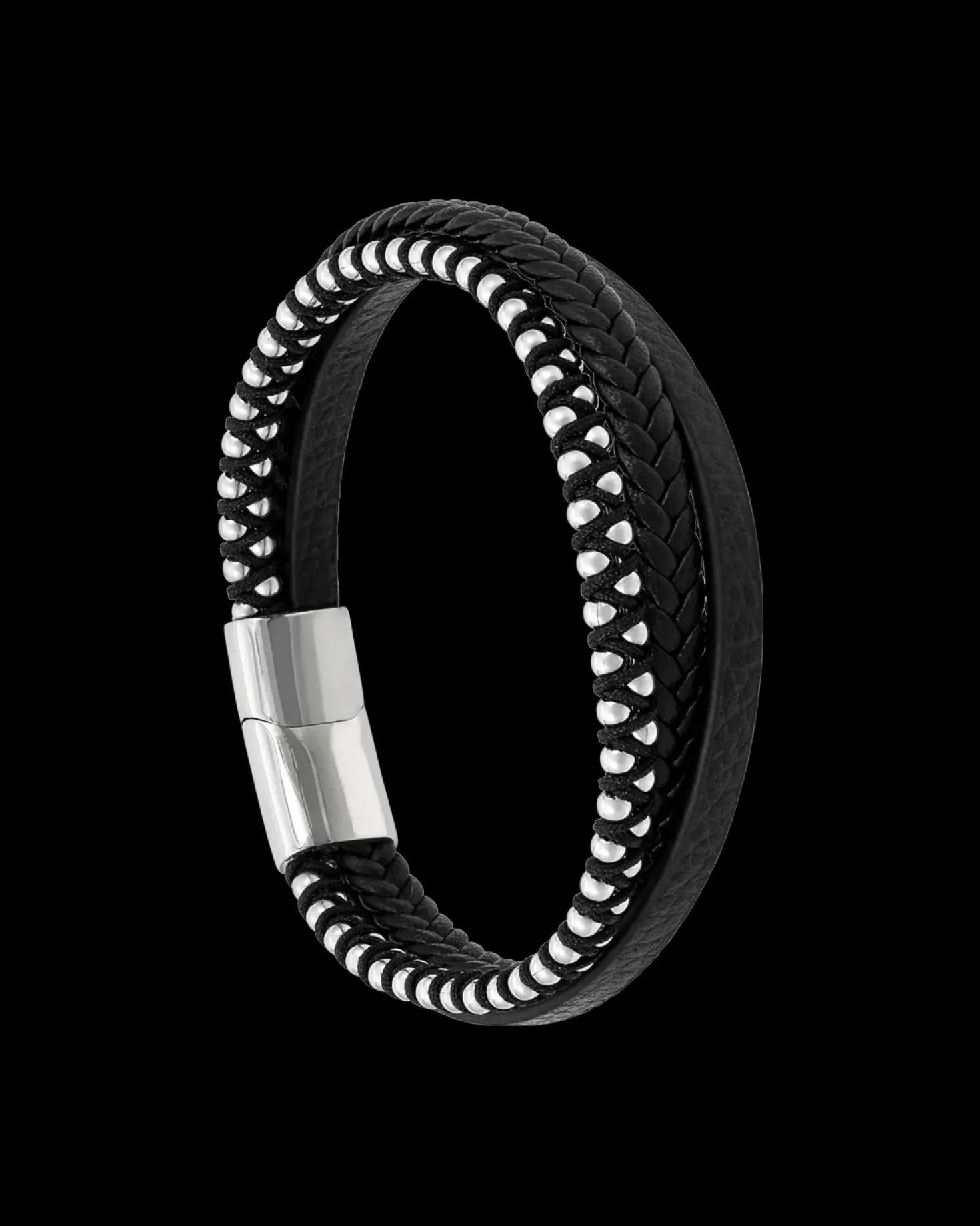 Braccialetto da uomo - Braided Classic