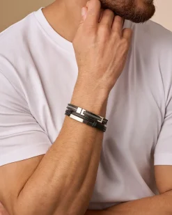 Braccialetto da uomo - Cool Silver