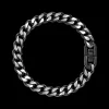 Braccialetto da uomo - Shiny Black