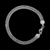 Braccialetto da uomo - Silver Mesh