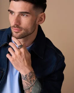 Braccialetto da uomo - Silver Mesh