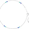 Cavigliera - Blue Sequins
