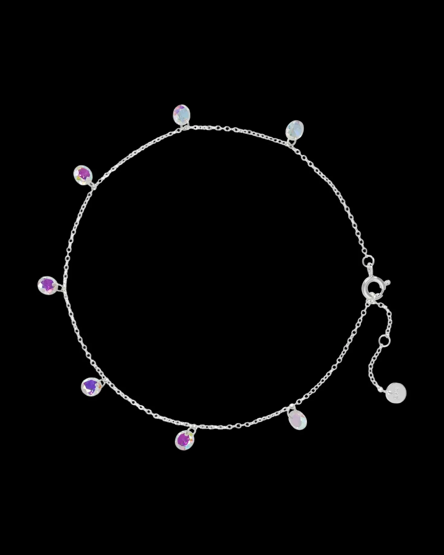 Cavigliera - Rainbow Zirconia