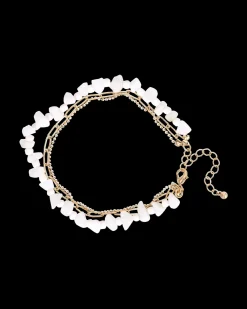 Cavigliera - White Jade
