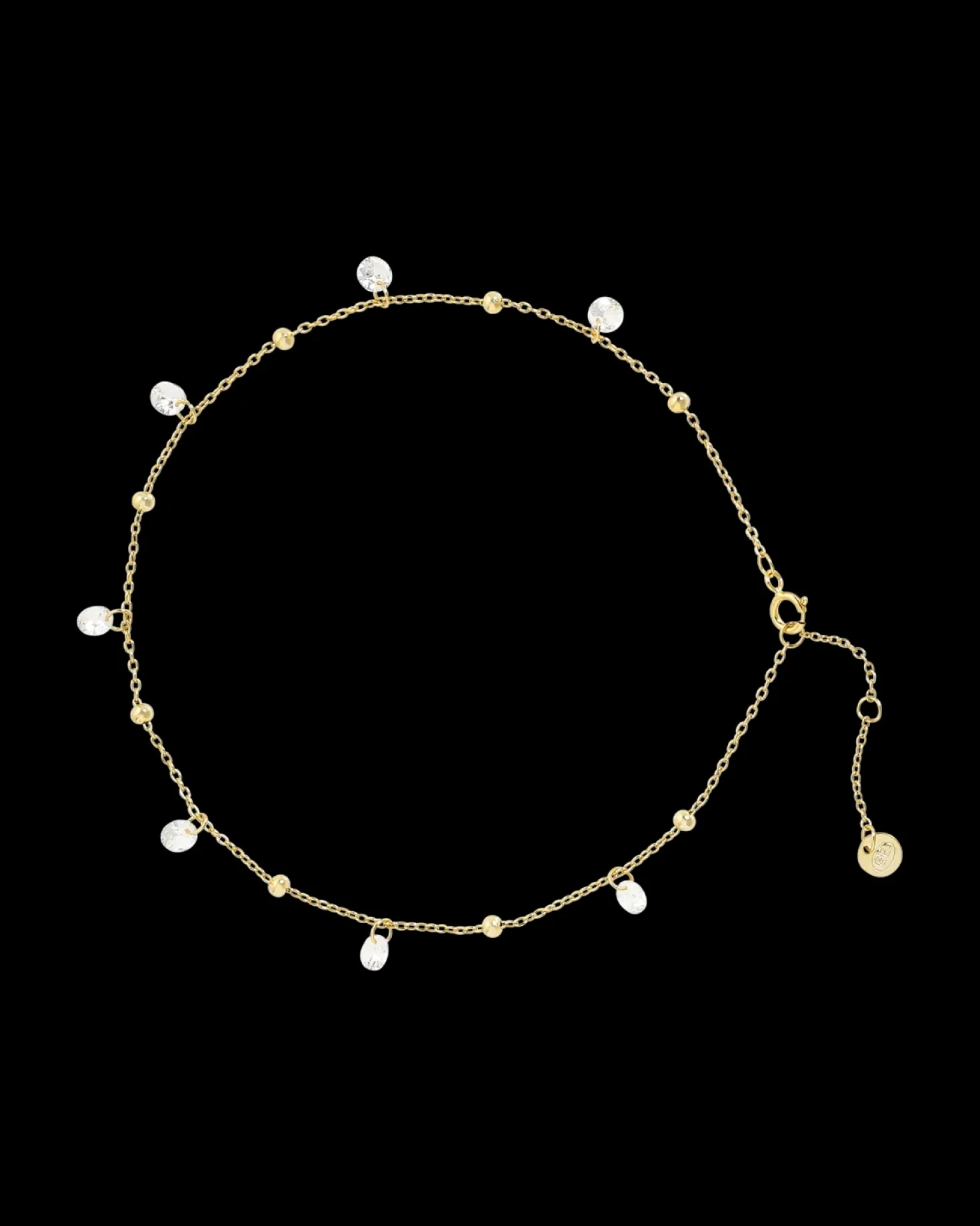 Cavigliera - Zirconia Gold