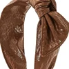 Cerchietto - Brown Leather