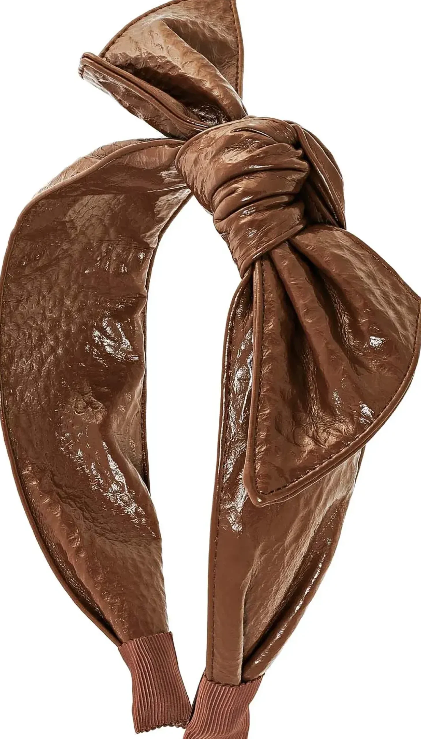 Cerchietto - Brown Leather